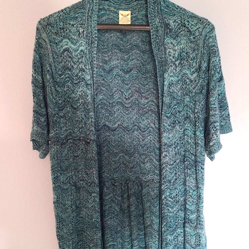 Faded Glory Short Sleeve Cardigan